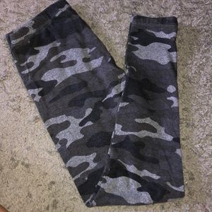 Gray Camo Leggings